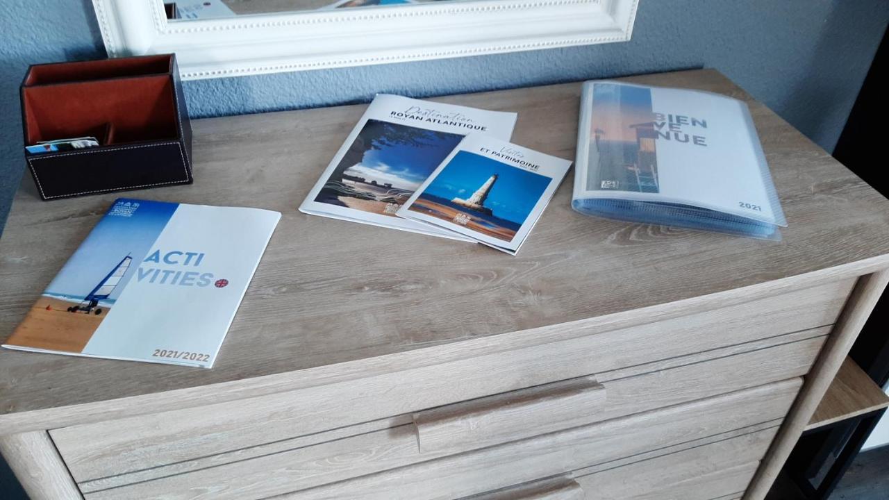Le Petit Bleu De Didonne 28M2 150 M De La Plage Avec Balcon Saint-Georges-de-Didonne Ngoại thất bức ảnh